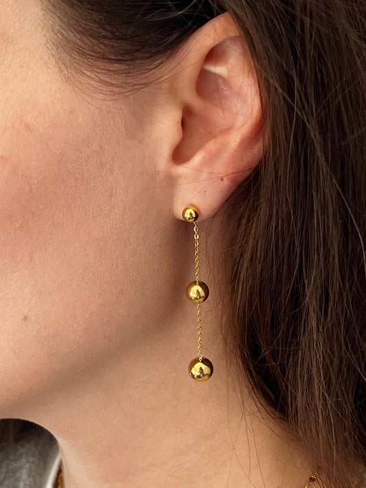 Сережки з кульками