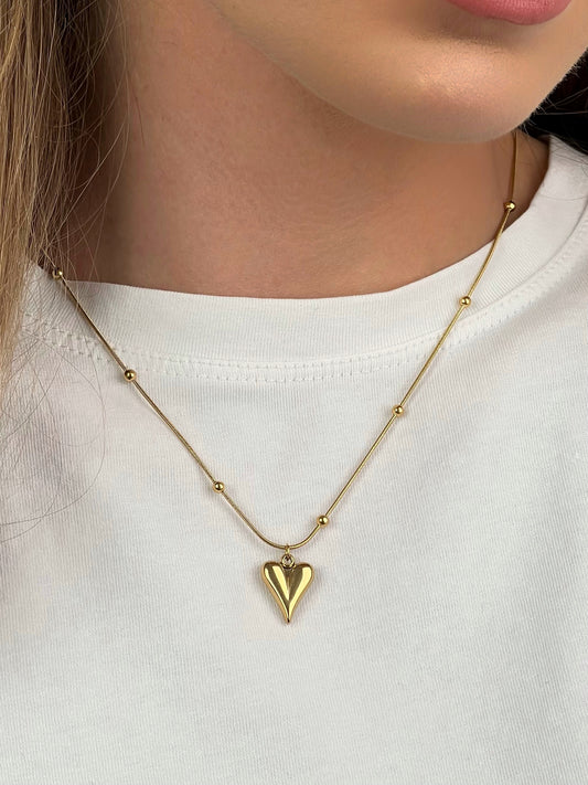 Підвіс Heart золотий
