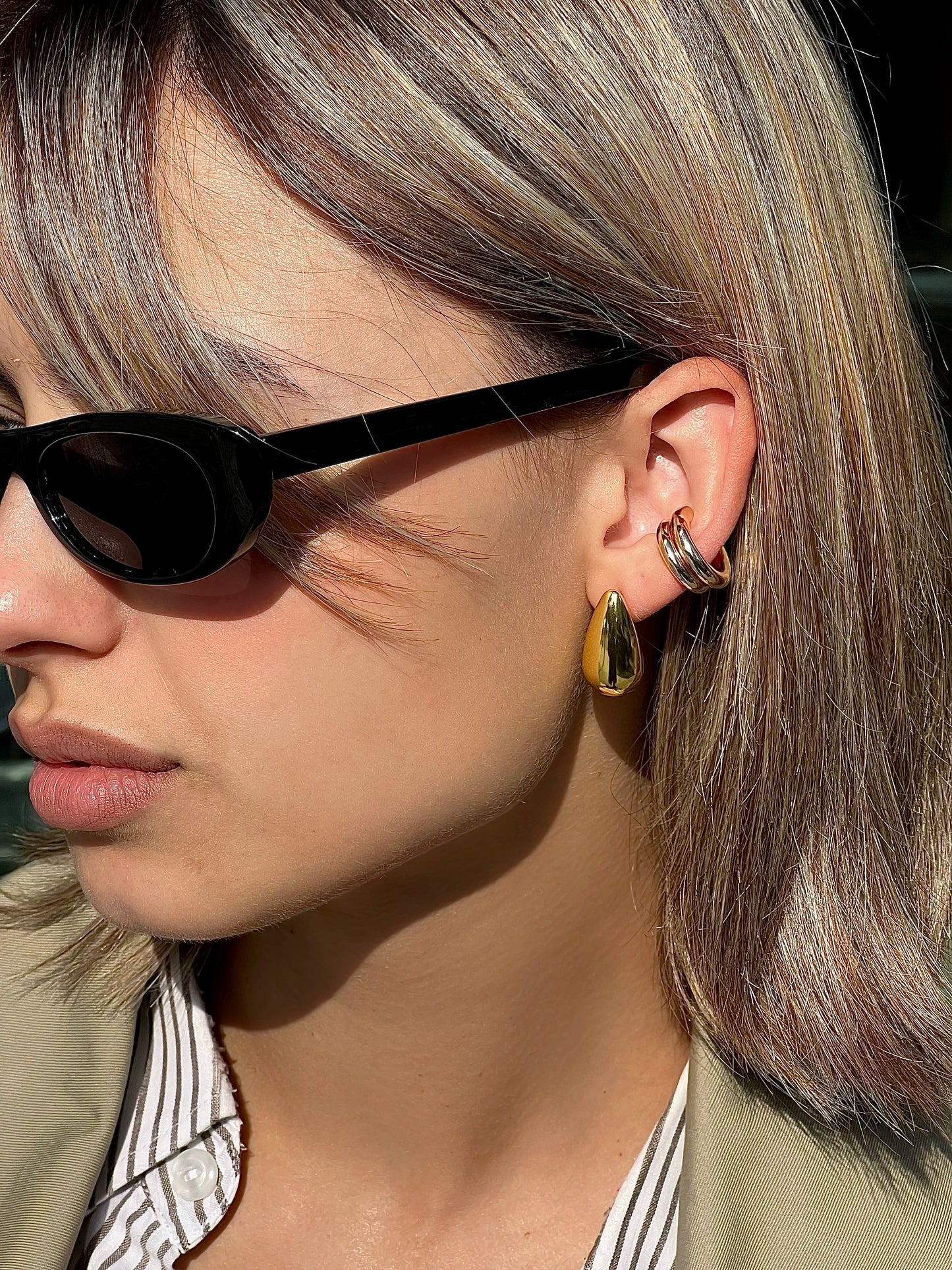 Сережки "Краплі"