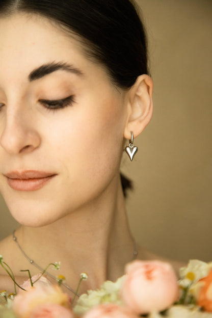 Сережки "Серце"